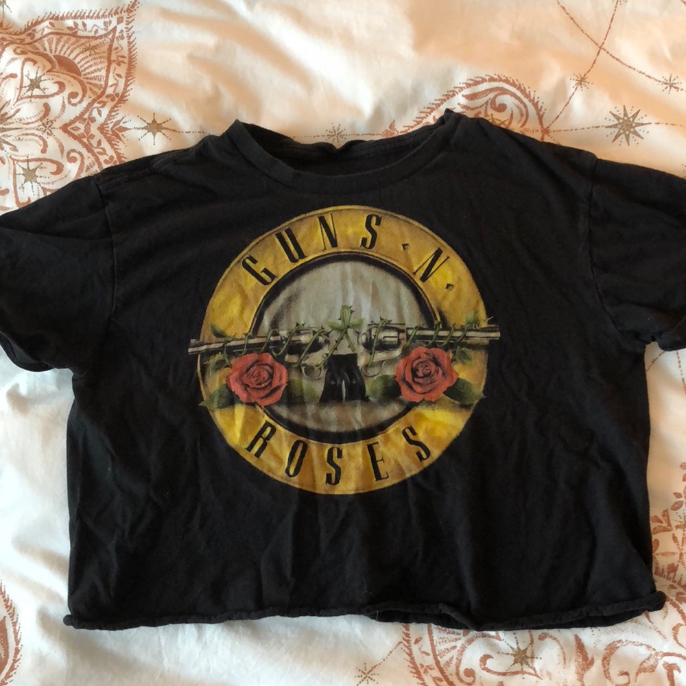 Graphic t-shirt, Crop top